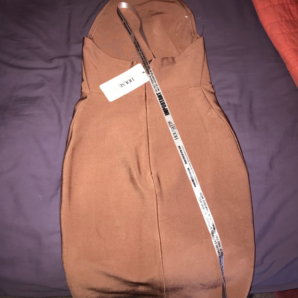 Mauve Halter House of CB Bandage Dress - Picture 5 of 5